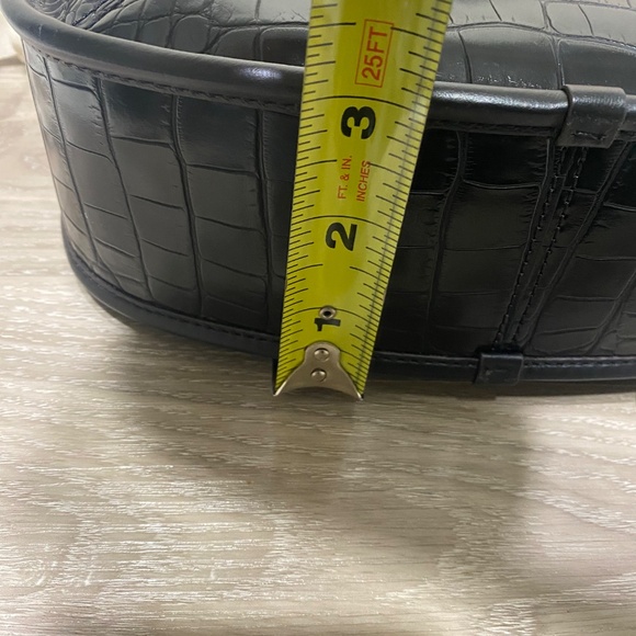 Coach Ergo bag in black croc embossed leather - Picture 11 of 14